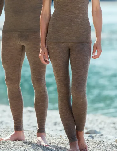 Legging Femme en Soie et Laine Mérinos - Engel