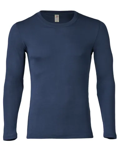 Chemise à Manches Longues pour Homme en Soie et Laine Mérinos - Engel