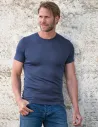 T-Shirt Homme en Soie et Laine Mérinos - Engel